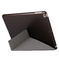 Acheter Etui en PU origami façon soie avec support noir pour votre Apple iPad 10.2 (2019)