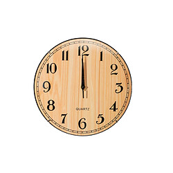 Horloge Murale Romimex Marron Plastique Bois 30 x 30 x 2 cm