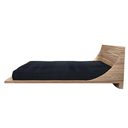 Avis BIM FURNITURE Lit en bois Russ chêne massif 200x200