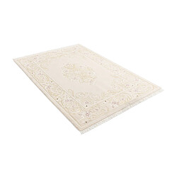 Vidal Tapis de laine 196x137 beige Darya