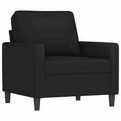 Avis Maison Chic Ensemble de canapés 3 pcs avec coussins, Canapé droit Sofa pour Salon Noir Velours -GKD654089