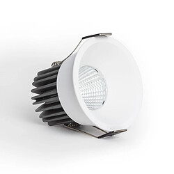 Avis Ledkia Spot Downlight LED 10W IP44 Coupe Ø 75 mm Blanc chaud 2700K