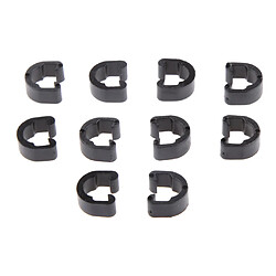 10Pcs Guide du Logement Boucle Flexible de Frein Câble Rapport Vélo VTT C-Clips