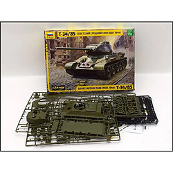 Zvezda Maquette Char T-34/85 Soviet Medium Tank