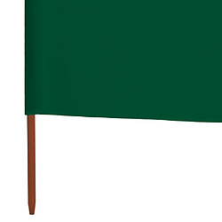 Acheter vidaXL Paravent 3 panneaux Tissu 400 x 80 cm Vert