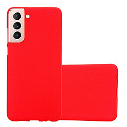 Cadorabo Coque Samsung Galaxy S21 5G Etui en Rouge