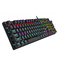 Clavier de jeu mécanique filaire Aula S2022 RGB (EN/RU) avec 106 boutons