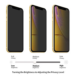 Acheter Wewoo 0.26mm 9H 2.5D Film de verre trempé plein écran anti-reflets pour iPhone XR