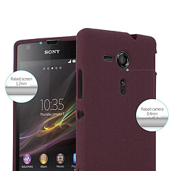 Acheter Cadorabo Coque Sony Xperia SP Etui en Mauve