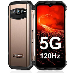 Téléphone Portable Incassable DOOGEE V30T(2023)5G 20Go+256Go 10800mAh-66W 6.58" FHD 120Hz 108MP+20MP Smartphone Robuste NFC - Or