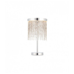 Endon Lampe Zelma, chrome et argent