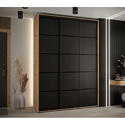 Abiks Meble Armoire DAVOS 4 À Portes Coulissantes 235,2/180/45 3 Portes