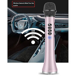 Universal L 698 Professionnel 15W Portable USB Sans Fil Bluetooth Karaoke Microphone Haut-parleur Home KTV Pour Musique Jouer et Chanter Haut-parleur |