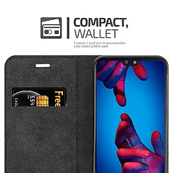 Cadorabo Coque Huawei P20 Etui en Noir pas cher