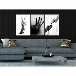 Paris Prix Tableau Imprimé Female Hands 3 Panneaux 60x120cm