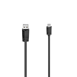 HAMA Câble USB-C, mâle USB-A - mâle USB-C, USB 2.0, 480 Mbit/s, 3,00 m