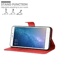 Cadorabo Coque Xiaomi Mi MAX 2 Etui en Rouge