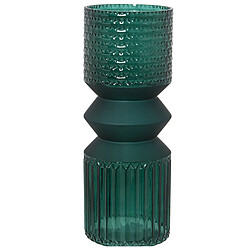 Vase Alexandra House Living Vert Verre 12 x 30 cm