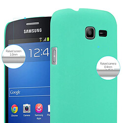 Avis Cadorabo Coque Samsung Galaxy TREND LITE Etui en Vert