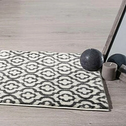 Acheter Tapis Déco Rectangulaire Marvin 60x90cm Ecru