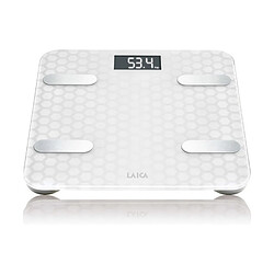 Balance Numérique de Salle de Bain LAICA PS7011 Blanc verre