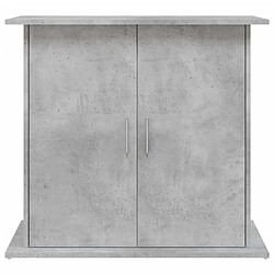 Acheter vidaXL Support pour aquarium gris béton 81x36x73 cm bois d'ingénierie