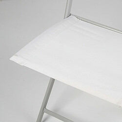 Acheter Chaise Pliante Aktive Blanc 46 x 81 x 55 cm (4 Unités)