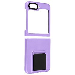 Avizar Coque pour Samsung Galaxy Z Flip 5 Béquille Support série Classic Stand Violet