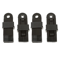 4pcs Clips de Bâches en Plastique Pinces Idéal pour le Camping Auvents Tentes en Toile