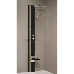 Colonne de douche hydromassante NOVELLINI LINE 1 noir 215 cm