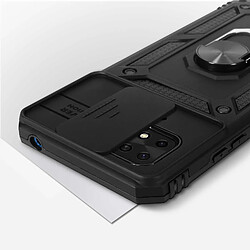 Avizar Coque Xiaomi Redmi 10C avec Cache caméra et Bague Support Vidéo noir pas cher