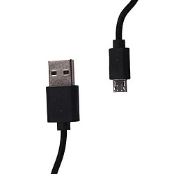 Whitenergy 4WORLD micro uSB high speed uSB 2.0 a vers micro b de 1 m de câble de données et de charge pour android/samsung/hTC/motorola/lG/nokia/blackberry-noir