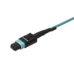 Avis StarTech MPO8LCPL1M câble de fibre optique 1 m OM3 MPO/MTP 8x LC Eau (Fiber Breakout Cable 1m MPO / MTP to LC)