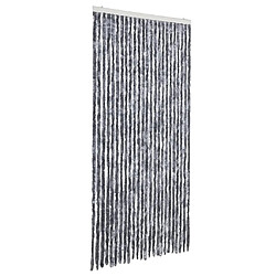 vidaXL Moustiquaire Argenté 100x220 cm Chenille