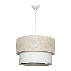 Hanah Home Suspension moderne beige en coton Naia.