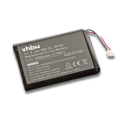 vhbw batterie compatible avec Sony Playstation Portable PSP Street E1000, E1002, E1003, E1004 remplace Sony SP70C, 4-285-985-01 (Li-Ion, 1000mAh 3.7V)