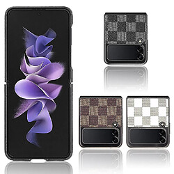 Universal Couverture de protection des motifs à carreaux pour Samsung Galaxy Z Flip 3 Case de téléphone portable 5G