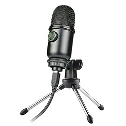 Yonis Microphone USB Avec Trépied Pour Enregistrement