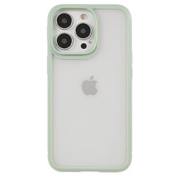 Coque en TPU + acrylique anti-empreintes digitales, anti-rayures vert pour votre iPhone 13 Pro 6.1 pouces