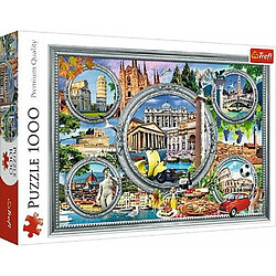 Trefl- Urlaub in Italien 1000 Teile, Premium Quality, für Erwachsene und Kinder AB 12 Jahren Puzzle, 10585, Multicolore