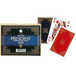 Piatnik Jeu de cartes : Coffret de 2 x 55 cartes : President