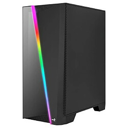 Avis Boîtier ATX semi-tour Aerocool MIRAGEBK Noir Illumination RGB