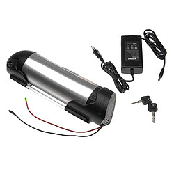 vhbw Batterie compatible avec Prophete (TRIO), DeHawk, Stratos, LandCrossers etc. vélo électrique, E-bike (10000mAh, 36V, Li-ion) + chargeur