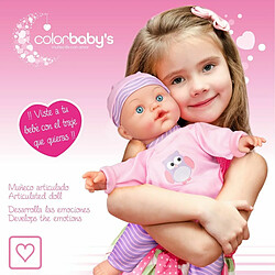 Avis Color Baby Bébé poupée Colorbaby 24 x 42 x 11 cm 2 Unités