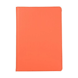 Etui en PU litchi avec support orange pour votre Apple iPad 10.2 (2019)