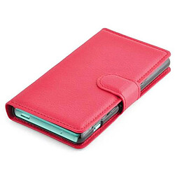 Cadorabo Coque Sony Xperia Z3 COMPACT Etui en Rouge pas cher