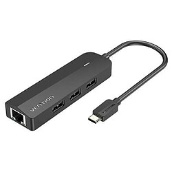 Convention Hub USB Type-C Tgobb 480 Mbit/S Noir