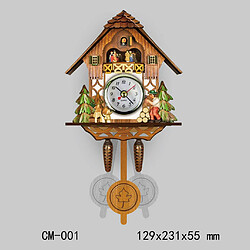 antiquité coucou horloge murale horloge en bois vintage décor à la maison excellent cadeau a