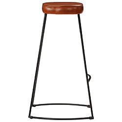 Avis vidaXL Tabourets de bar Gavin lot de 2 44x37,5x78 cm