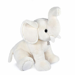 Elephant Preppy Chic Blanc 65 cm - Histoire d'Ours